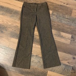 Express brown wool work pants